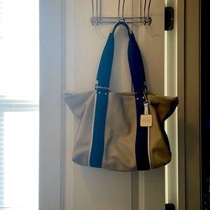 Women’s Lacoste leather tote
